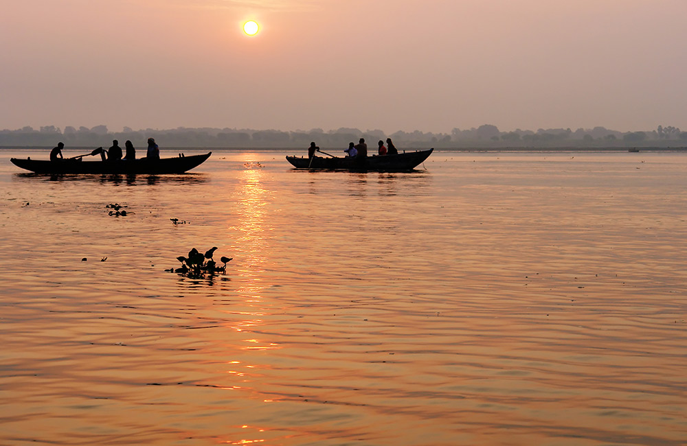 Boat Ride at Yamuna River