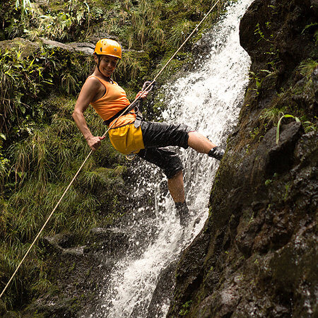 Waterfall Rappelling